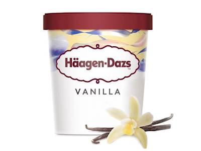 HäAGEN-DAZS HELADO DE VAINILLA, 460 ML
