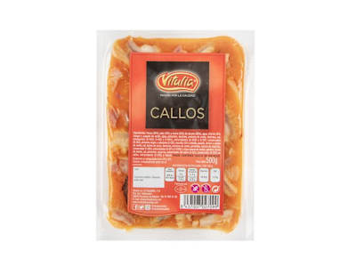 VITULIA CALLOS DE TERNERA A LA MADRILEÑA, 500G