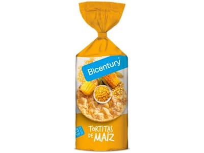 BICENTURY TORTITAS DE MAIZ , 130G