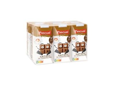 PASCUAL BATIDOS DE CHOCOLATE, 6X200ML