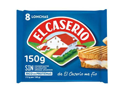 EL CASERIO QUESO LONCHAS 8U, 150G