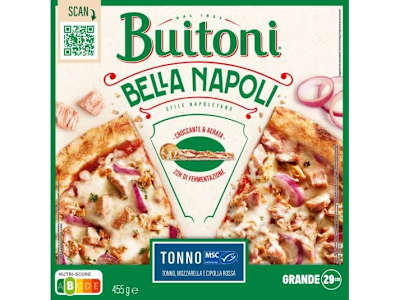 BUITONI PIZZA BELLA NAPOLI TONNO, 410g