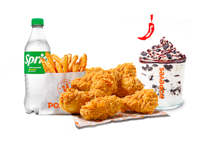 Menu Completo 8 Alitas Picantes Crujientes