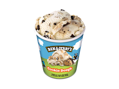 Ben & Jerrys Cookie Dough (465ml)