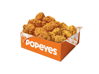 Box 6 alitas picantes Crujientes + 6 real nuggets