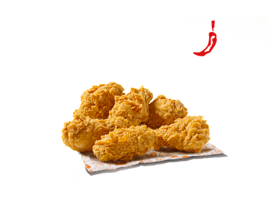 6 Alitas Picantes Crujiente