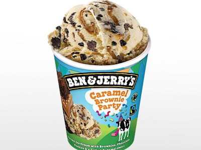 Ben & Jerrys - Caramel Brownie Party