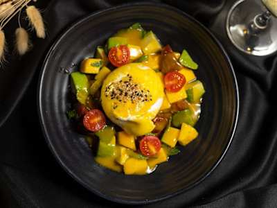 Ensalada de burrata