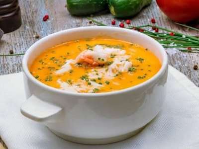 Crema de marisco con Berberechos