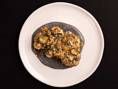 Coliflor a la brasa