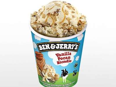Ben & Jerrys - Vanilla Pecan Blondie