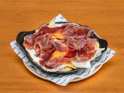 Huevos Rotos Con Iberico