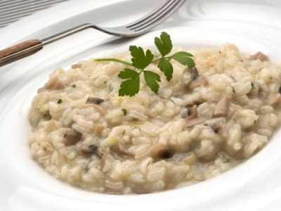 Arroz cremoso de Setas