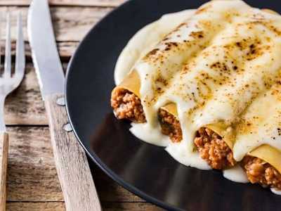 Canelones de carne de la Yaya