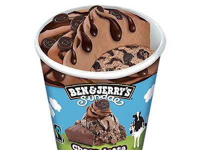 B&J Sundae Chocolotta-Cheesecake