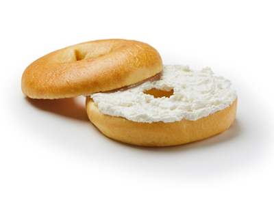 Bagel Brioche Con Crema De Queso