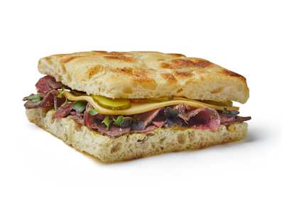 Focaccia Pastrami