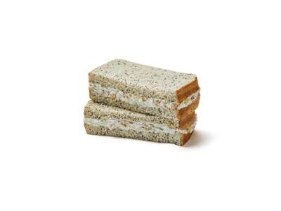 Sándwich de nueces y gorgonzola