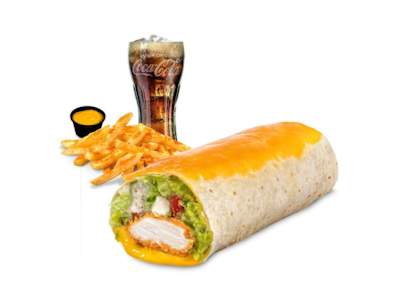 Menú Burrito Deluxe Cheese