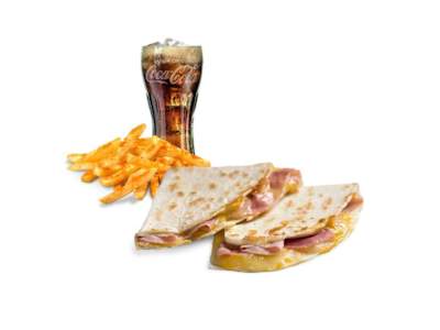 Menú Quesadilla Jamón York