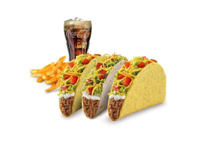Menú 3 Tacos Supreme