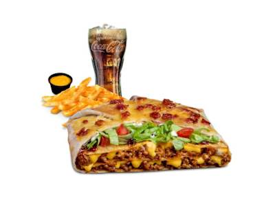 Menú Crunchywrap Deluxe Cheese + Bacon