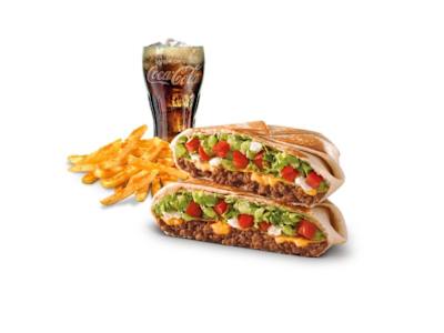 Menú Crunchywrap Junior