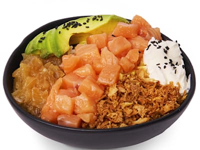 Philly Salmon Poke