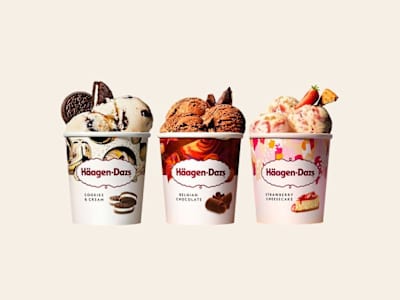Tarrinas Häagen-Dazs 95 ml