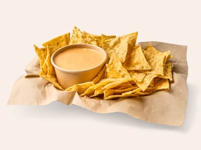 Chips con salsa de queso