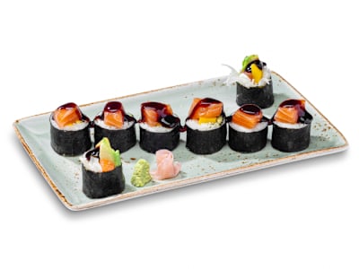 Salmon Avocado Rolls [D]