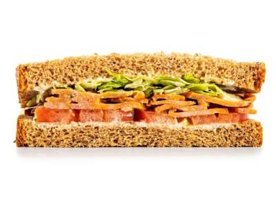 Sándwich multicereal de ternera kebab