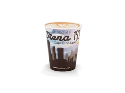 Café descafeinado con leche de máquina