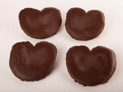 Pack 4 palmeras de chocolate