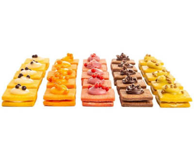 Caja pastas carrés 25ud.