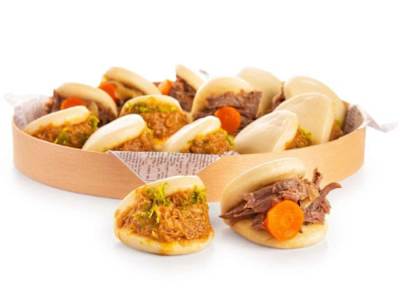 Rueda 12 mini pan bao surtidos