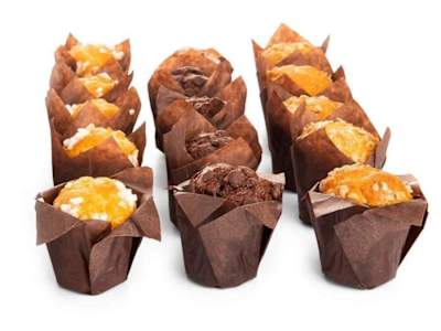 Bandeja mini muffins 12 uds.