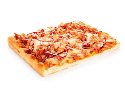 Bandeja de focaccia de tomate, bacon, mozzarela y BB1 (8uds)