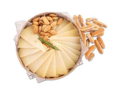 Rueda de queso manchego Navaloshaces  (250 gr.)