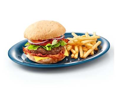 BBQ Bacon CheeseBurger sin gluten
