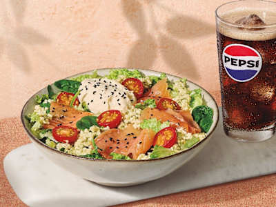 Menú Ensalada Salmón y Bulgur