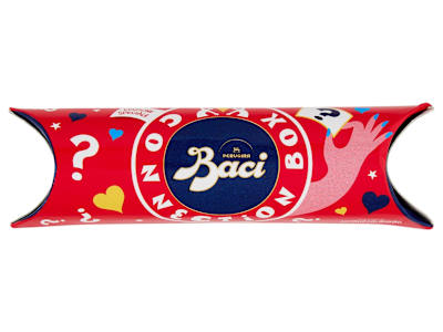BACI PERUGINA Connection Box Cioccolatini Fondenti ripieni al Gianduia Tubo 37,5g