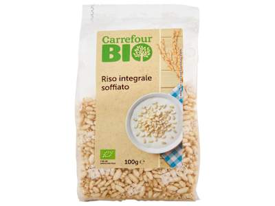 Carrefour Bio Riso integrale soffiato 100 g