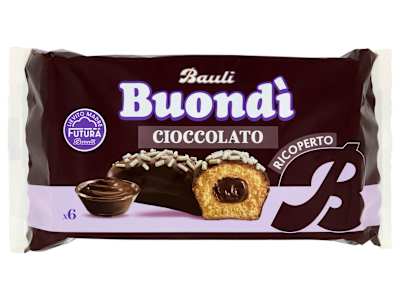 Bauli Buondì Cioccolato Ricoperto 6 x 46 g