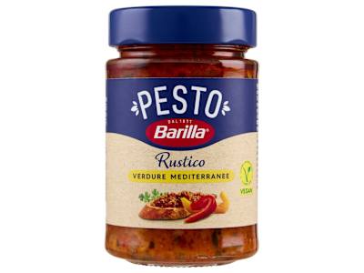 Barilla Pesto Rustico Mediterraneo Pasta e Bruschetta 200 g