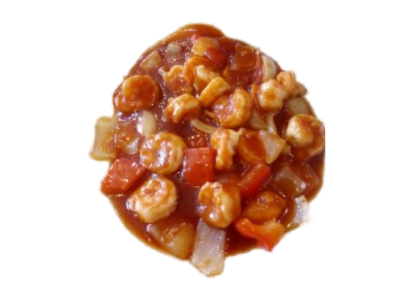 Gamberi in Salsa Piccante