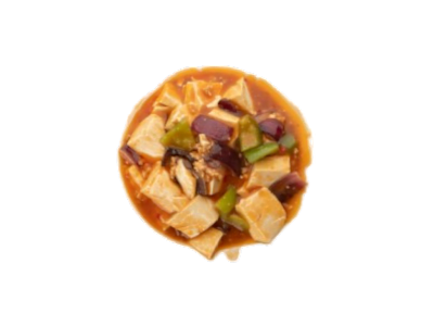 Toufu in salsa piccante