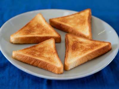 Toast di Gamberi