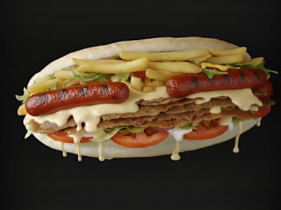 Merghez Kebab - Piadina