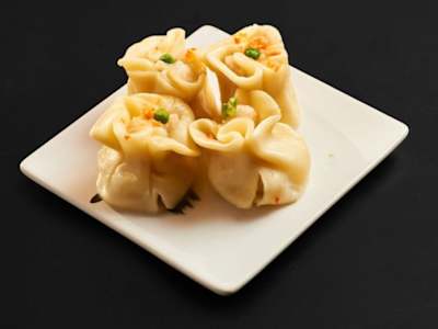 Ravioli di Gamberi a Vapore